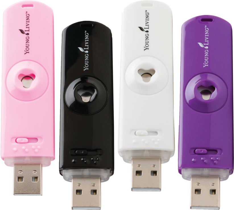 Usb - Usb Diffuser Black Young Living (918x842), Png Download