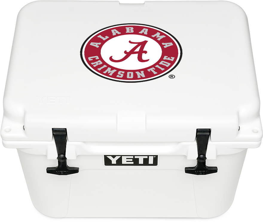 Alabama Coolers - Yeti Collegiate Series Roadie 20 Cooler, Alabama (1680x1024), Png Download