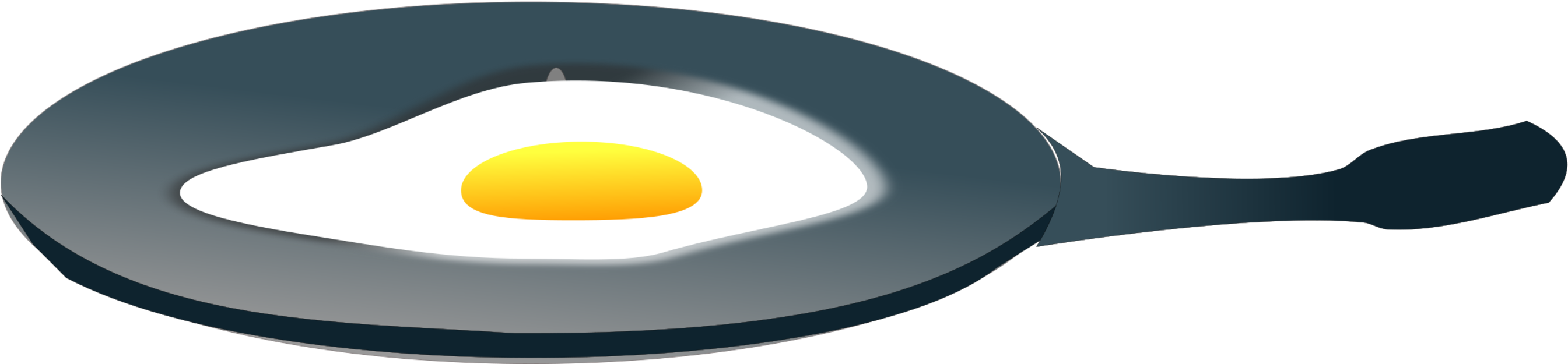 Fried Egg Png - Eggs In A Pan Png (960x480), Png Download