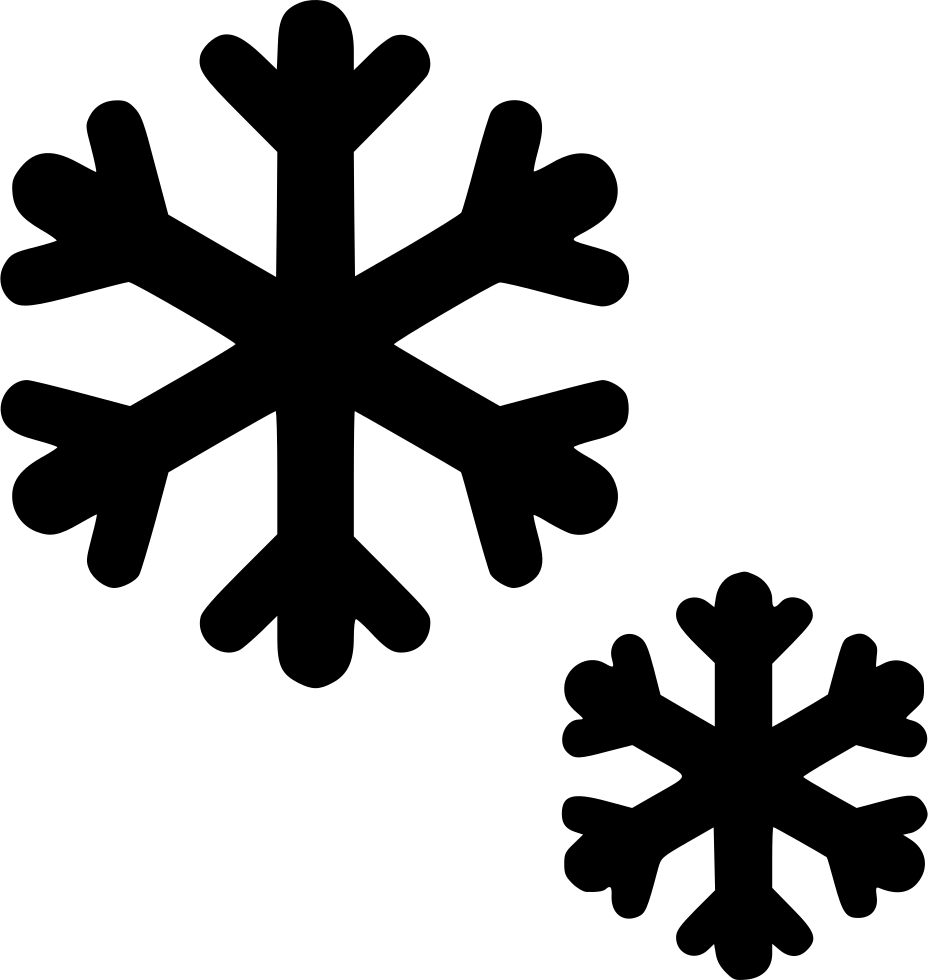 Snow Flakes - - Cold Icon (928x980), Png Download