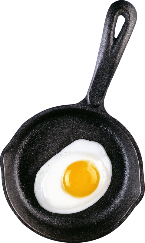 Scrambled Eggs Png Pinterest Clip Art Food - Skillet Clip Art (479x800), Png Download