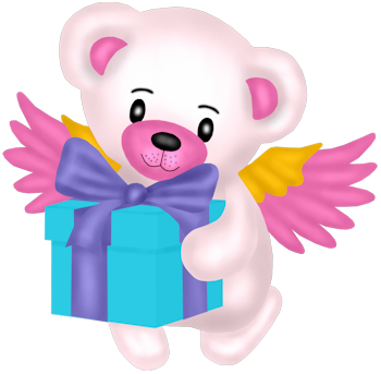 Plush, Png, Cubs, Tubes - Teddy Bear (350x343), Png Download