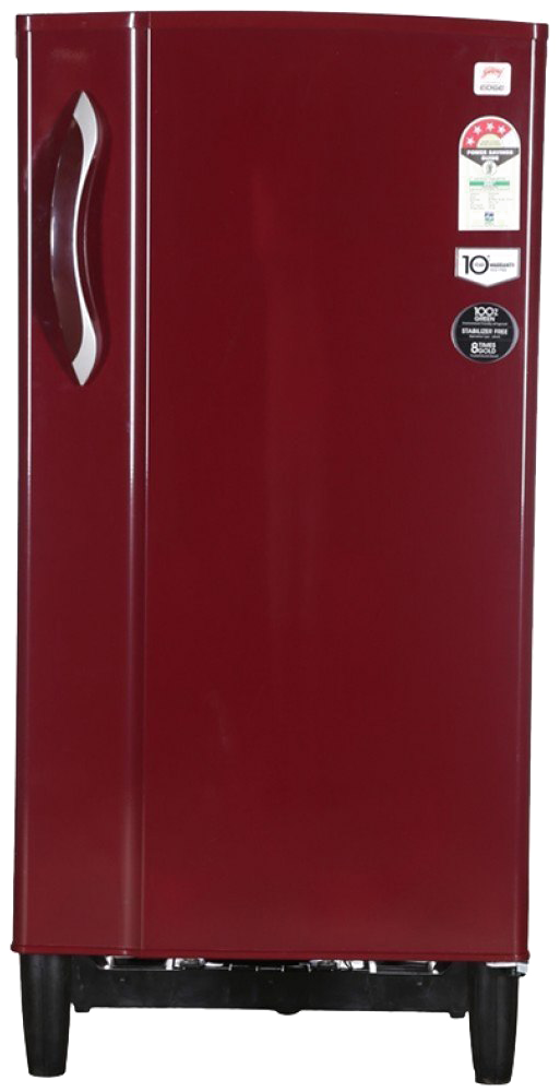 Single Door Refrigerator Png Image - Godrej Rd-edge-185-e2h-4.2 Direct-cool Single-door (766x1000), Png Download