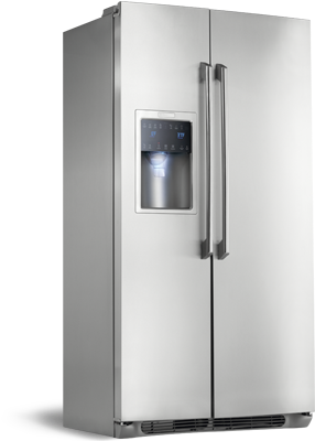 Download Counter Depth Side By Side Refrigerator With Iq Touch™ - Side By  Side Fridge Png PNG Image with No Background 