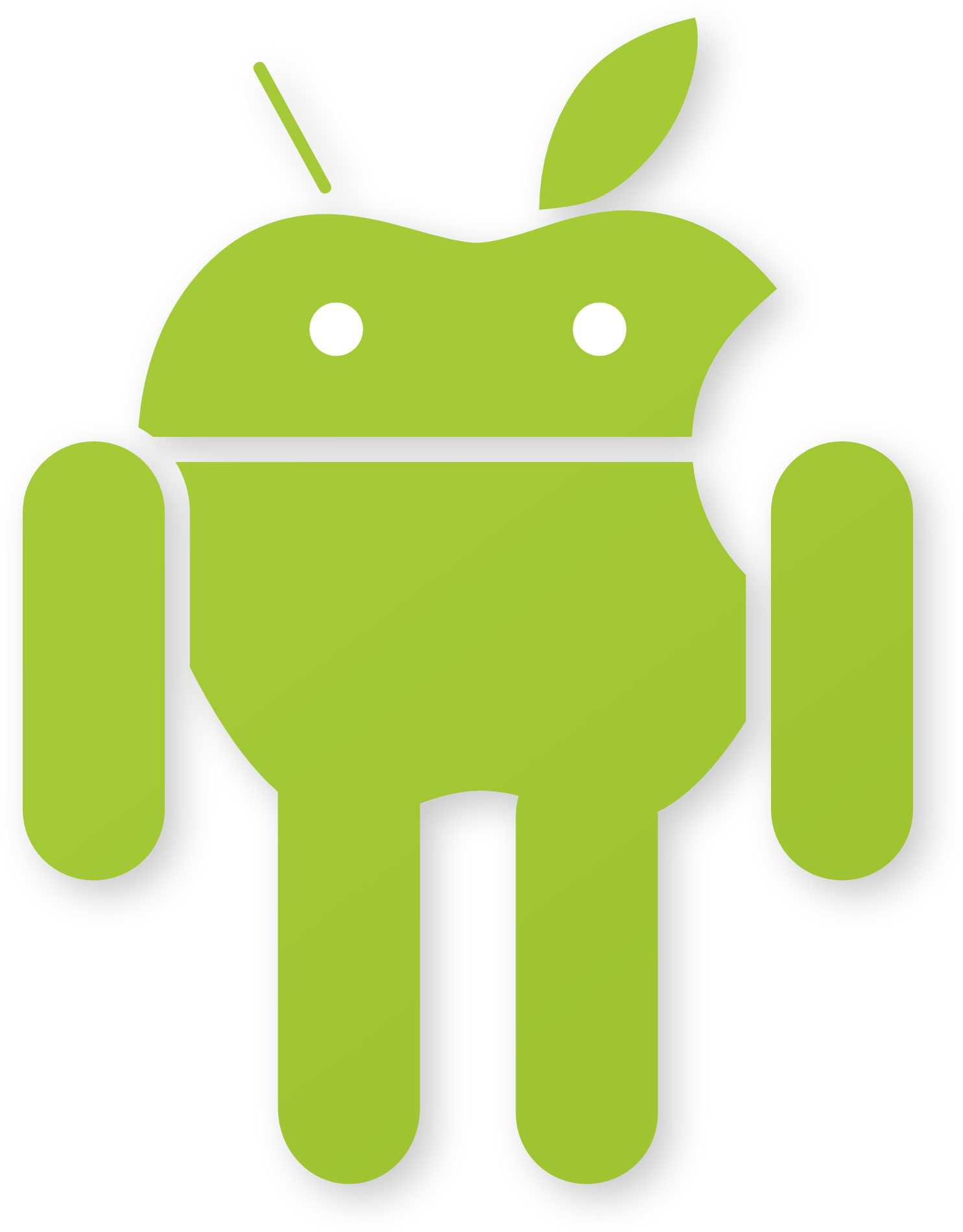 Download Andro - Android Apps Logo Png (1485x1901), Png Download