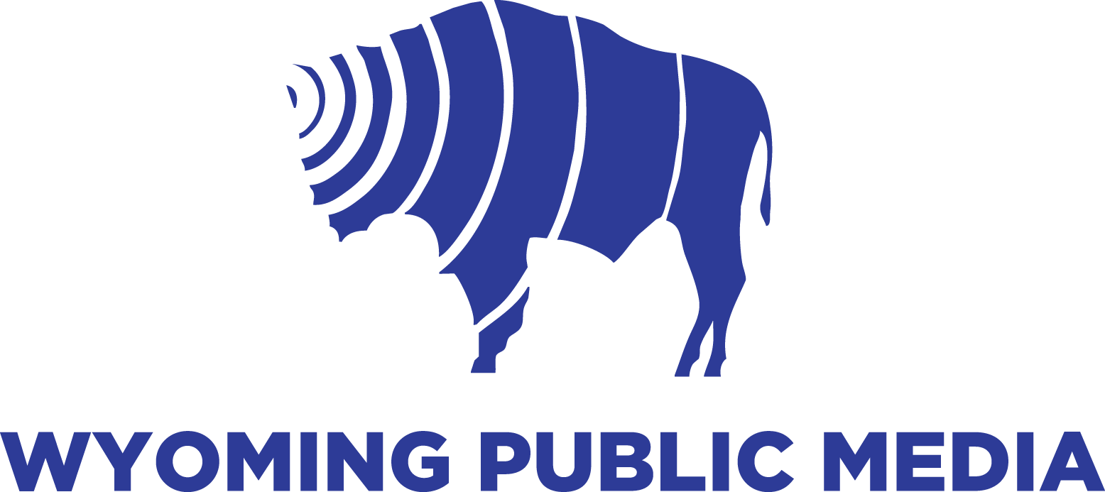 Wyoming Public Media Logo (1556x693), Png Download