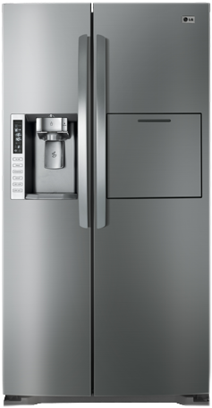 Lg Fridge Gr P247cnnv Front Large - Gr P247cnnv (335x495), Png Download