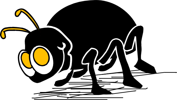 Cartoon Bug Insect Clip Art - Mode Of Infection Of Entomopathogenic Fungi (600x338), Png Download