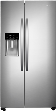 Hisense Fsn535a20d, Us Style Side By Side Fridge Freezer - Hisense Refrigerator Side By Side (450x450), Png Download