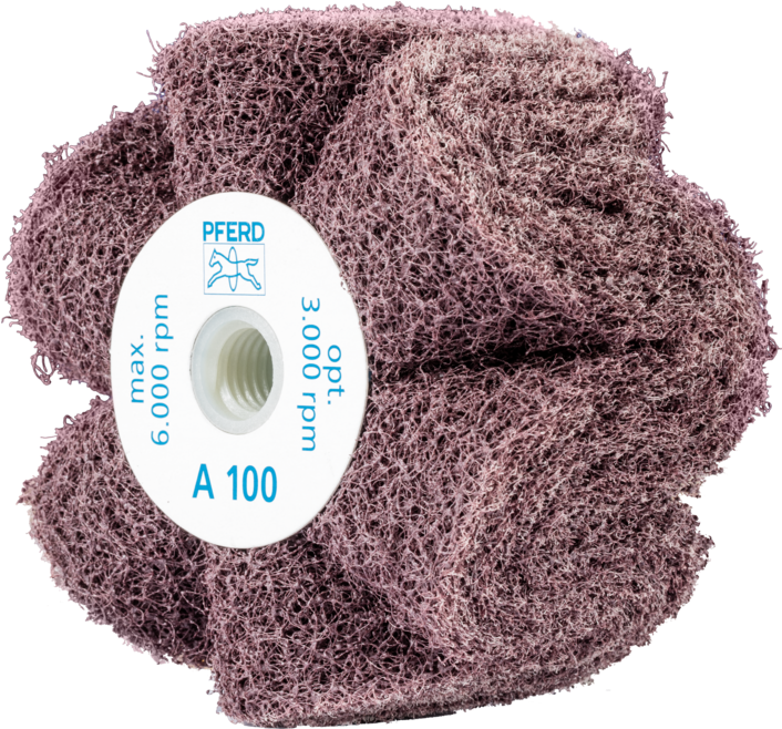 Polinox Unmounted Grinding Wheels With Thread - Pferd Polinox -schleifrad Mit Gewinde Png 10050 M14 (1084x657), Png Download