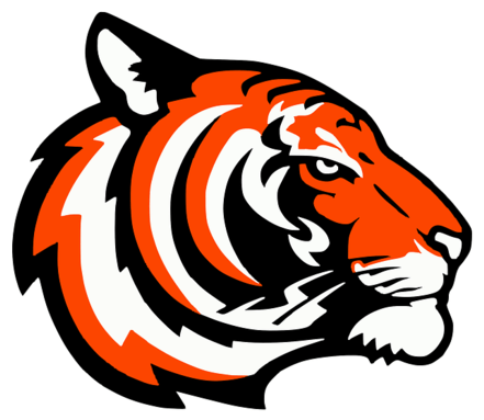 Tiger Head Logo Mascot Template Vector - Dream League Logo Tiger (480x480), Png Download