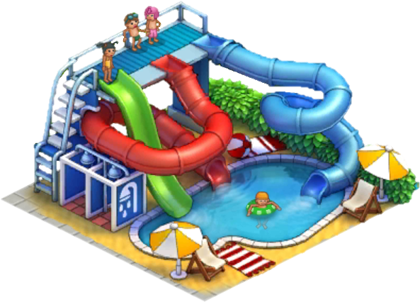 Download Water Park - Inflatable PNG Image with No Background 