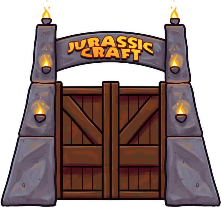 Jurassic Craft Logo Transparent (800x800), Png Download