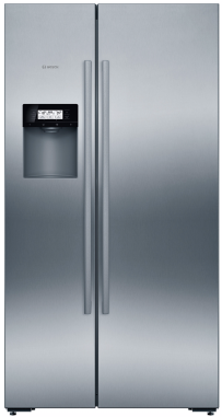 Bosch American Larder Fridge Freezer (350x380), Png Download