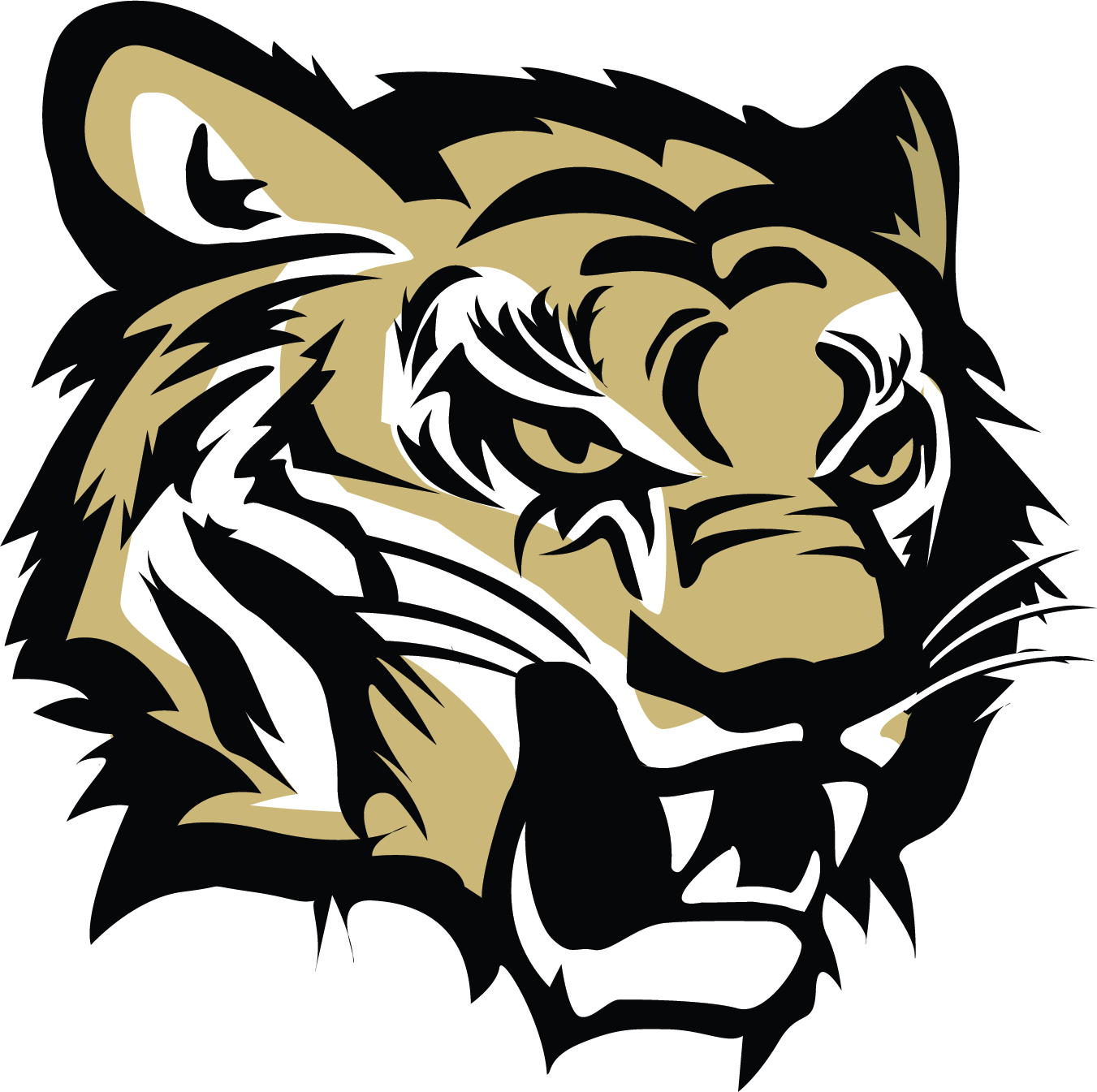 Tiger Logo - Northeast Mississippi Community College Logo (1351x1345), Png Download