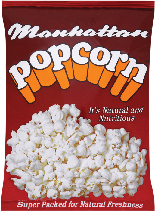 Manhattan Popcorn 30g - Packet Of Pop Corn (800x800), Png Download