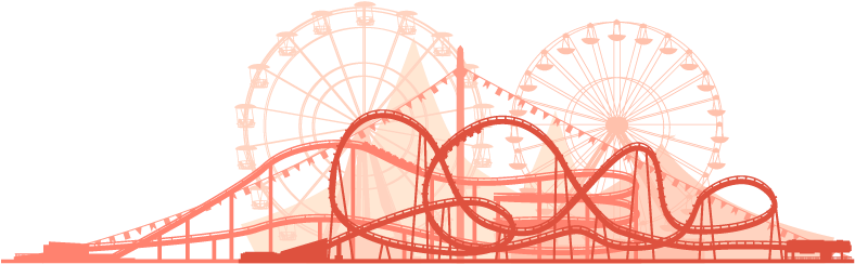 Amusement Park - Amusement Park Rides Png (800x300), Png Download