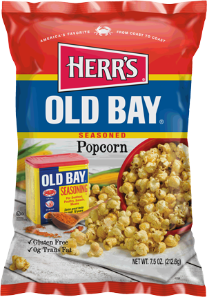 Herr's Old Bay Chips (300x430), Png Download