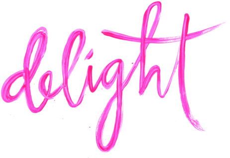 Delight Ministries Women's Ministry, Ministry Ideas, - Calligraphy (500x387), Png Download