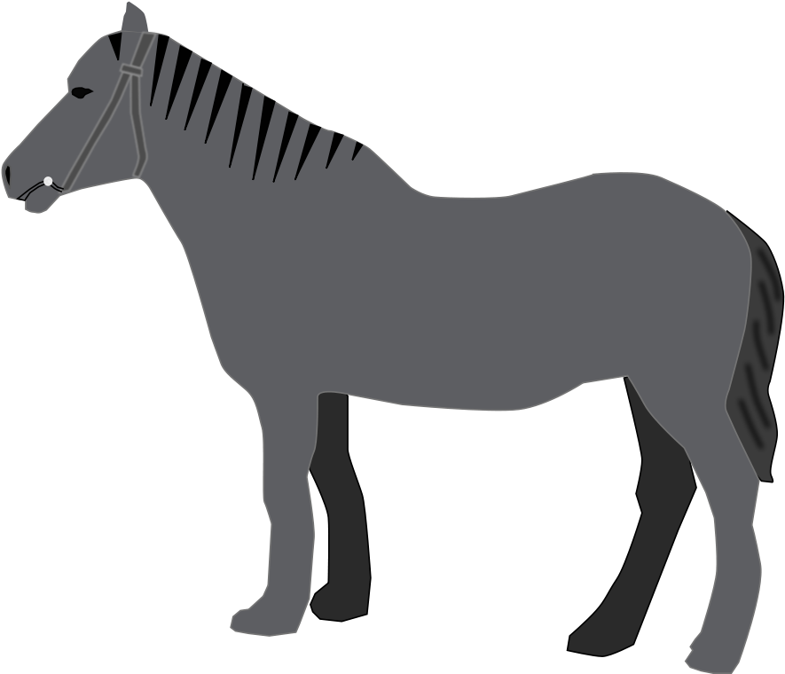 How To Set Use Horse Clipart (900x778), Png Download