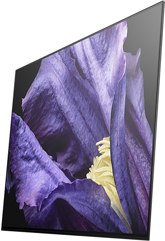 ‹ › - Sony A9f Oled Tv (1200x469), Png Download