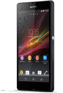 Introducing Xperia™ Z The Best Of Sony In A Premium - Sony Xperia Z - Black (470x330), Png Download