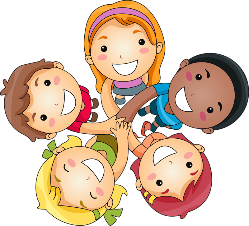 Planet Clipart Kid Craft - Friends Playing Clipart (800x727), Png Download