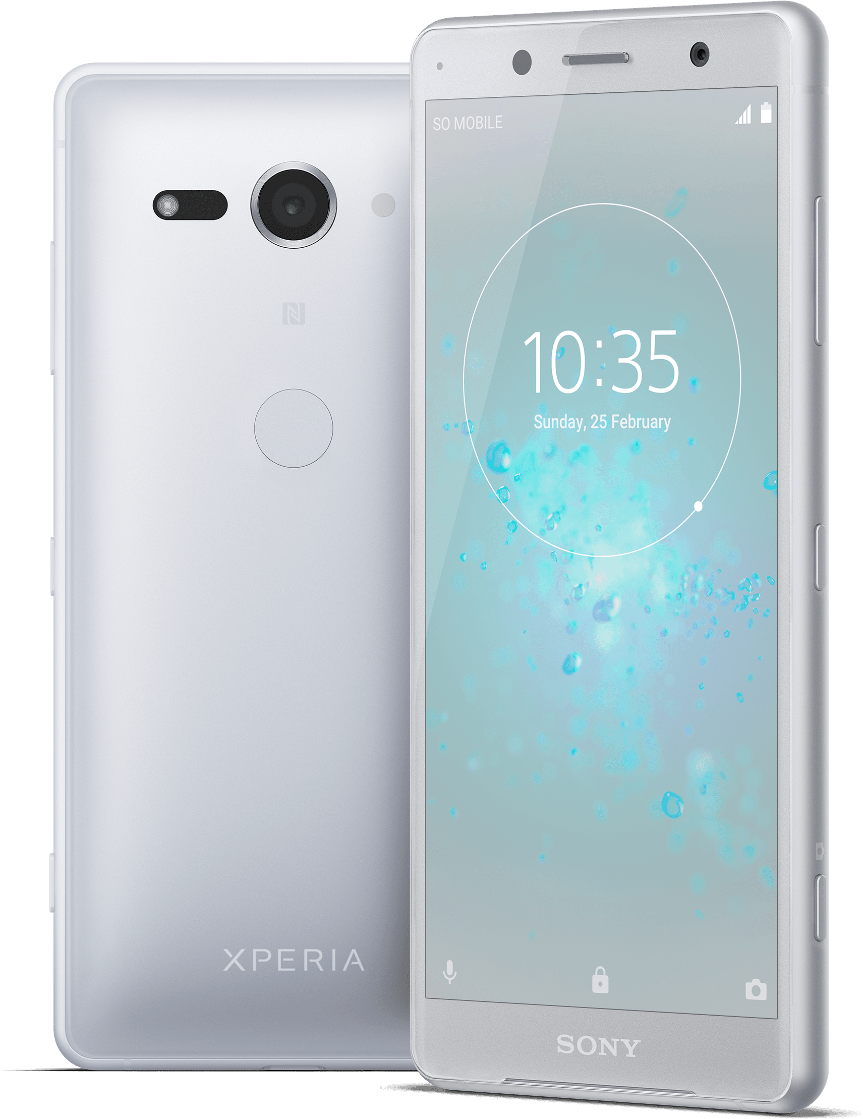 O2 Has Today Revealed That The Newly Announced Sony - Sony Xperia Xz2 Compact (3000x3000), Png Download