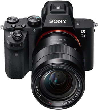 The Sony A7 Ii - Alpha A7ii Mirrorless Digital Cameras With 28-70mm (600x400), Png Download