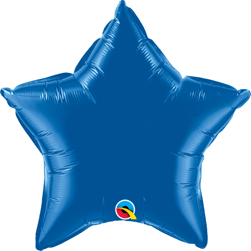 20" Blue Star Foil Balloon - 20" Purple Star Shape Balloon (1 Ct) (1024x1024), Png Download