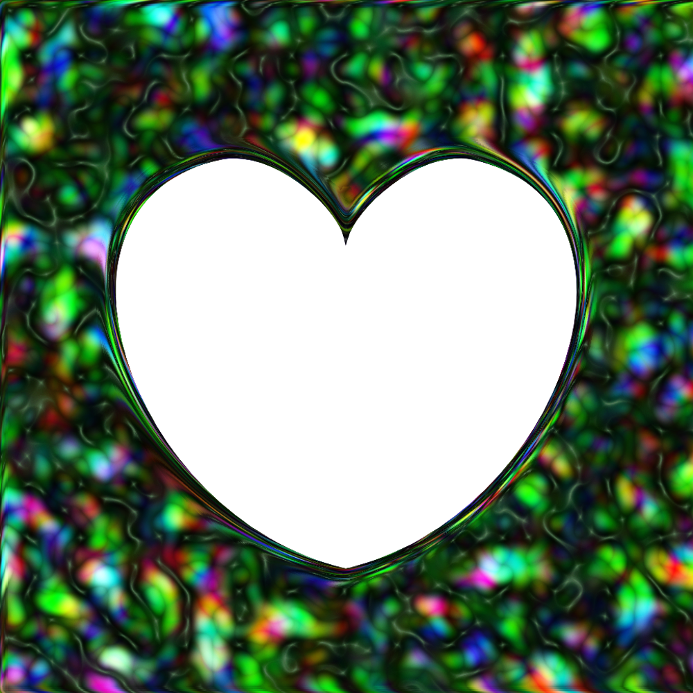 Cool Green Frame - Picture Frame (1000x1000), Png Download
