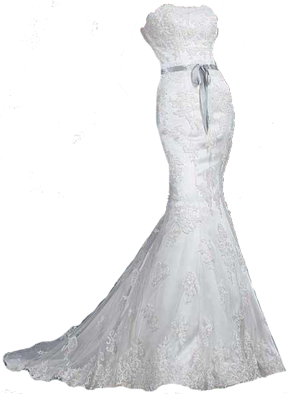 Png Wedding Dresses (421x573), Png Download