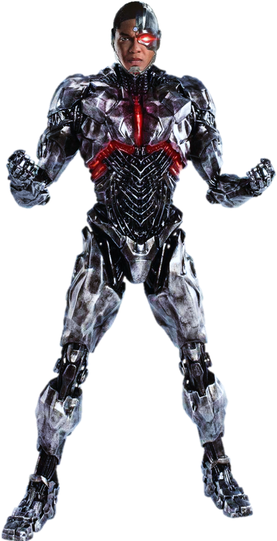 Justice League Movie Cyborg Artfx+ Statue (600x1098), Png Download