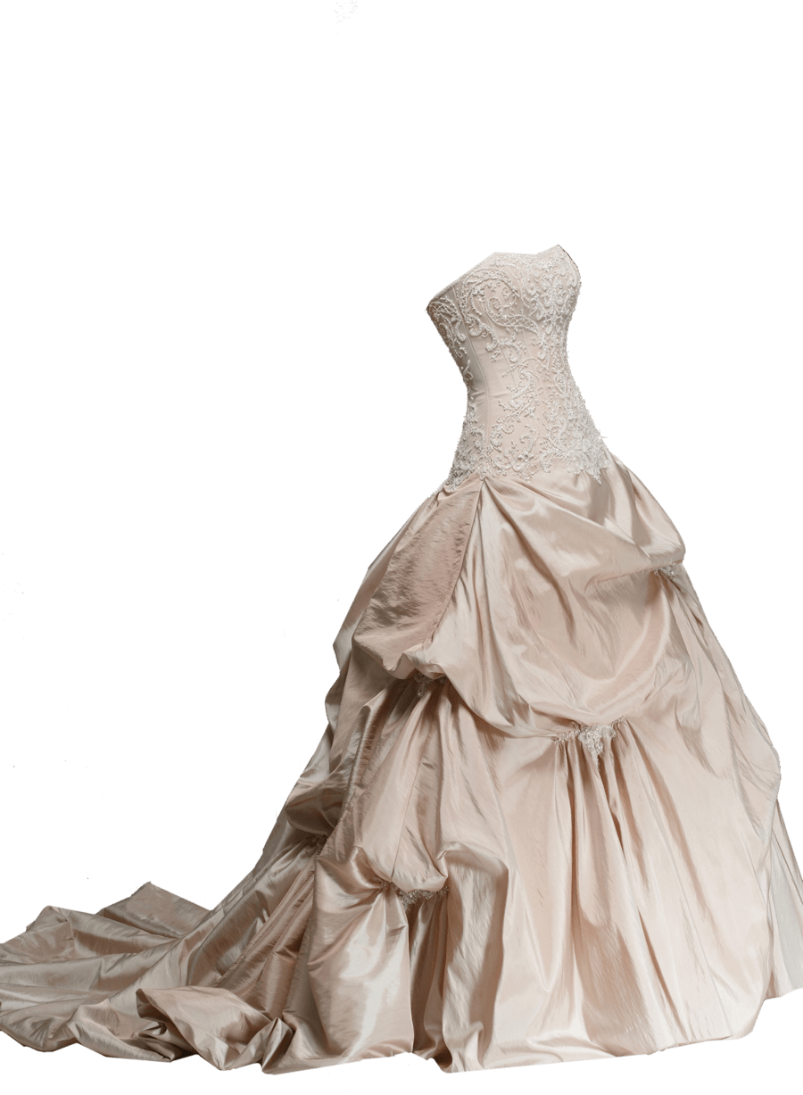 Wedding Sideview Transparent Png Stickpng Download - Maggie Sottero Victoriana (900x1227), Png Download