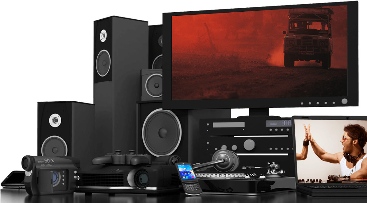 Pawn Electronics At B And B Loans - Electronics Home Needs Png (1200x800), Png Download