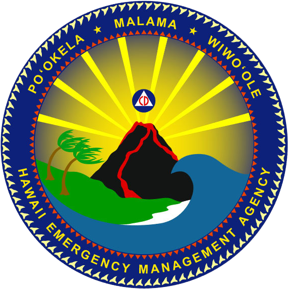 Banner Download Hawaii Emergency Management Agency - Hawaii Civil Defense (618x641), Png Download