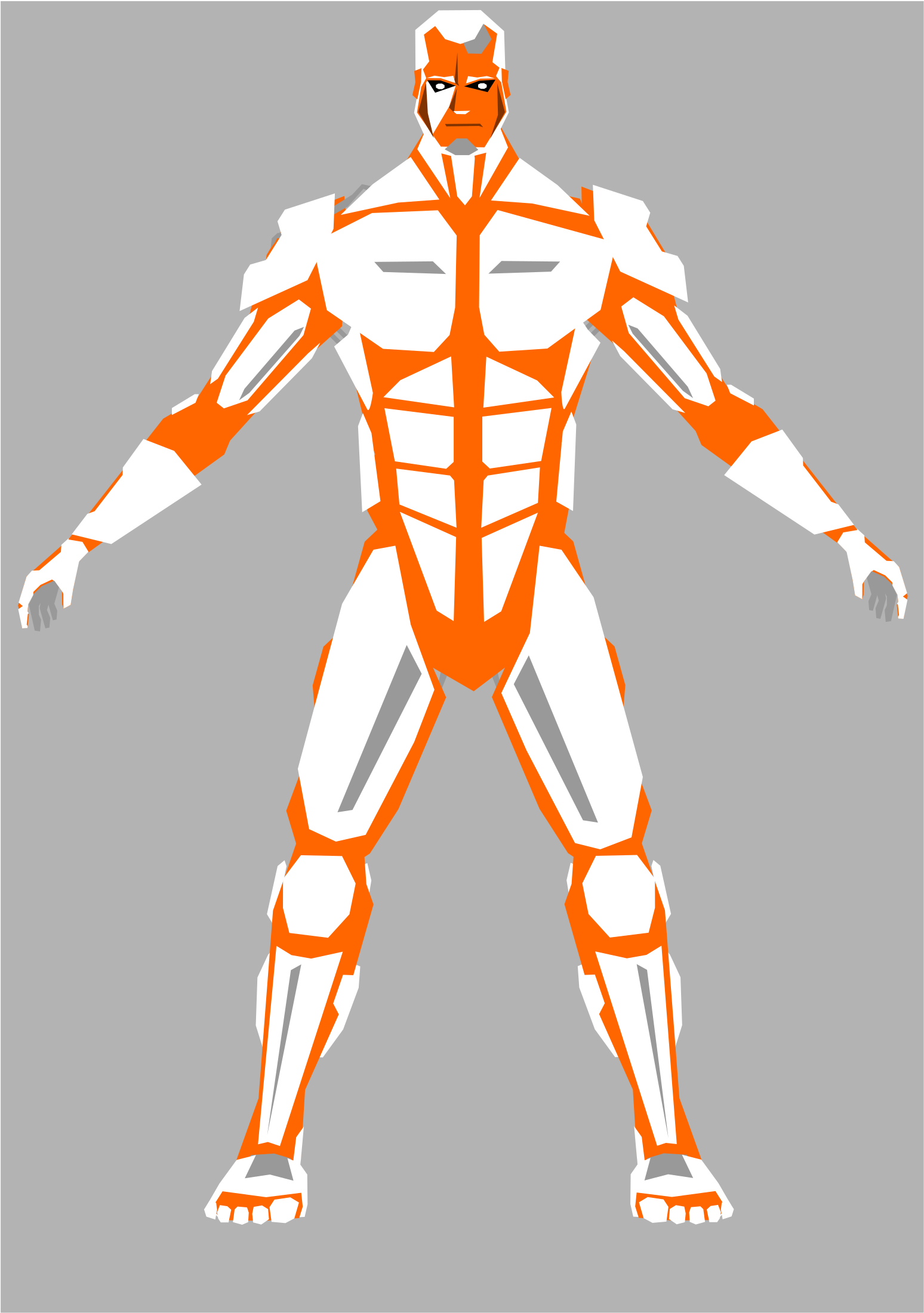 Cyborg Png (1697x2400), Png Download