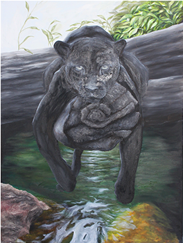 Artist Of The Month Gallery - Black Panther (620x349), Png Download