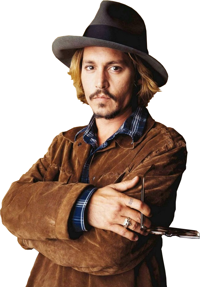 Johnny Depp Png Clipart - Johnny Depp (653x938), Png Download