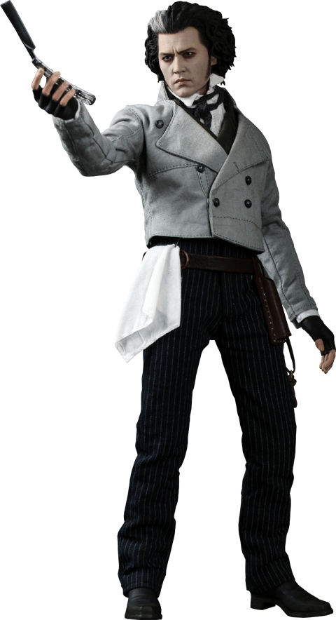 Johnny Depp Png Image - Hot Toys Sweeney Todd: The Demon Barber (480x884), Png Download