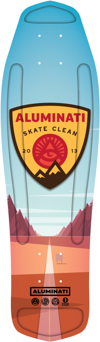 Aluminati Valley View Deck - Aluminium (720x1191), Png Download