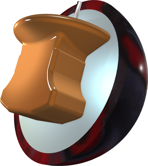 Track Cyborg Core Bowling Ball (500x560), Png Download