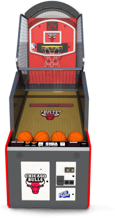 Nba Gametime Custom - Arcade Game Basketball Machine (460x460), Png Download