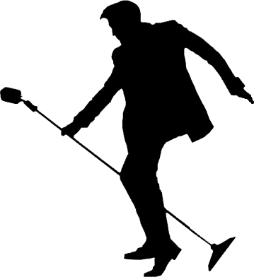 Epsilo - Elvis Silhouette (359x392), Png Download