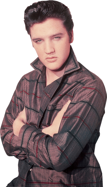 Elvis Presley Transparent Image - Elvis Presley 50's (357x620), Png Download