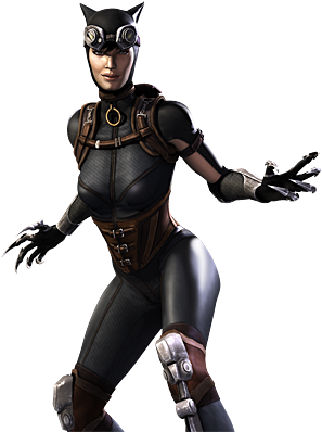 Catwoman - Injustice Gods Among Us Catwoman (305x400), Png Download