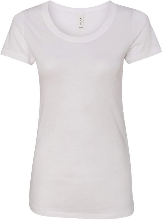 Ladies Bella Triblend T - Womens Vneck Tshirt (800x801), Png Download