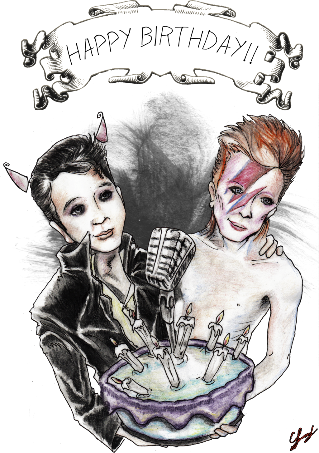 28 Collection Of Elvis Presley Birthday Clipart - Astounding Atlas Of Altered States: The Real Stories (1024x1451), Png Download