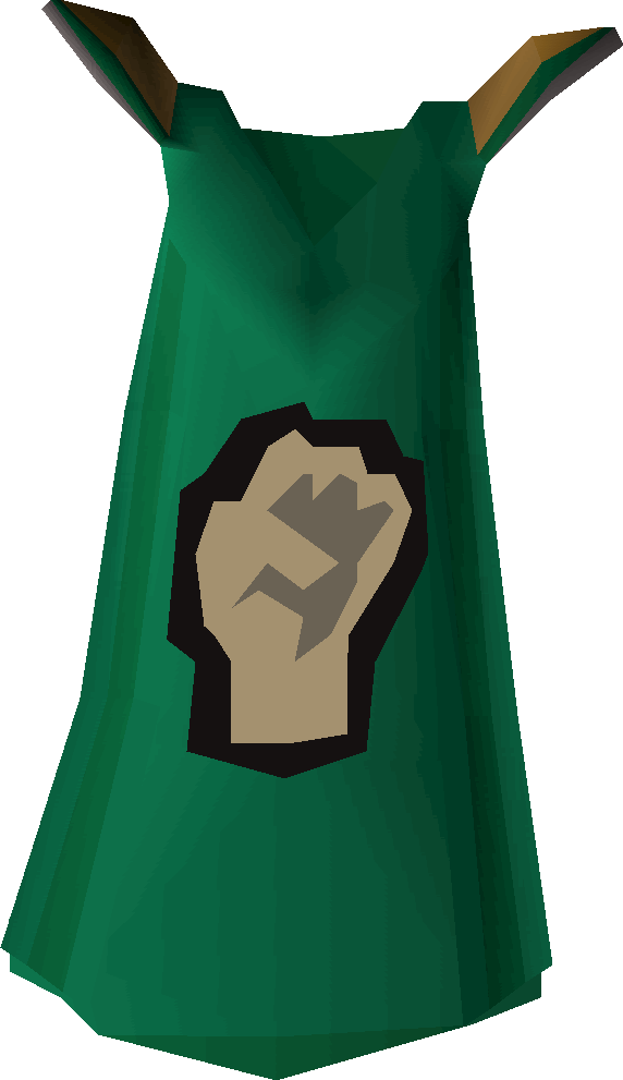 Strength Cape Detail - Farming Cape Osrs (572x991), Png Download