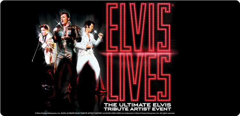 Elvis Lives - Elvis Presley (823x417), Png Download